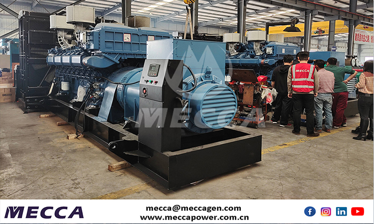 MECCA POWER 2500kva / 2000kw တရုတ် Yuchai ဒီဇယ်ထုတ်လုပ်သူ set