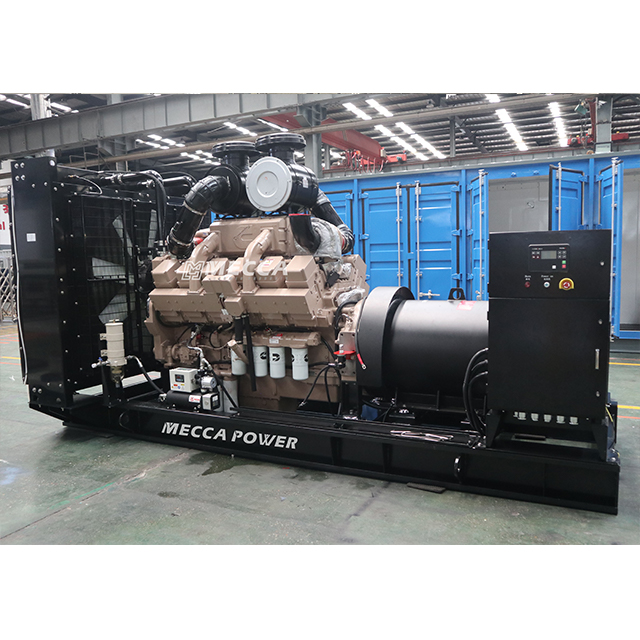 မြင့်မားသောဗို့အား genset 10.5KV 11KV 13.8KV G-Drive Cummins Diesla-3750kva အတွက် Power Plant အတွက် 1000kva-3750kva